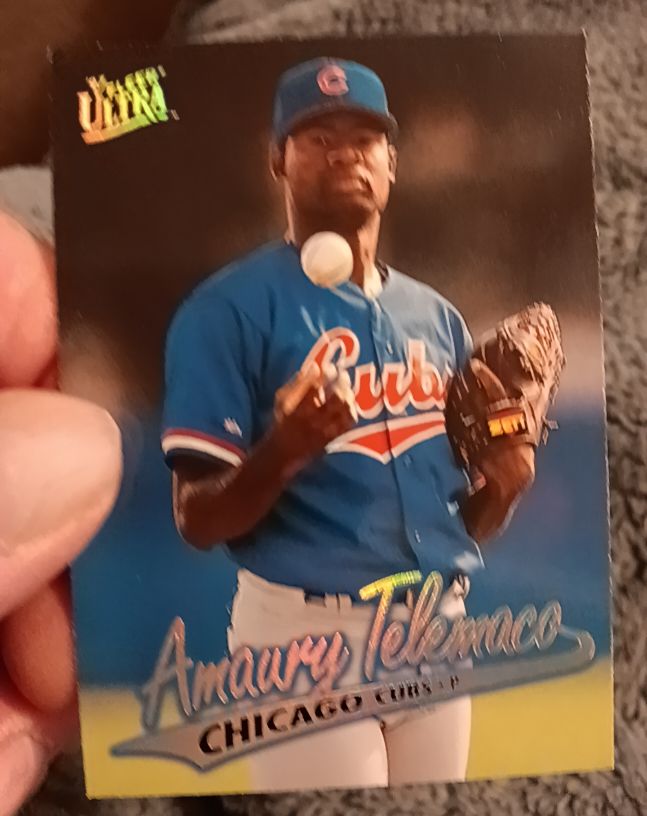 1997 Fleer Ultra #170 Amaury Telemaco — front