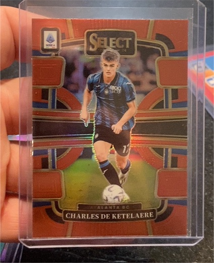 2023-24 Panini Select Serie A Charles De Ketelaere — front