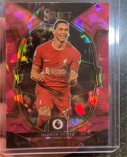 2022-23 Panini Select Premier League #58 Darwin Nunez — front