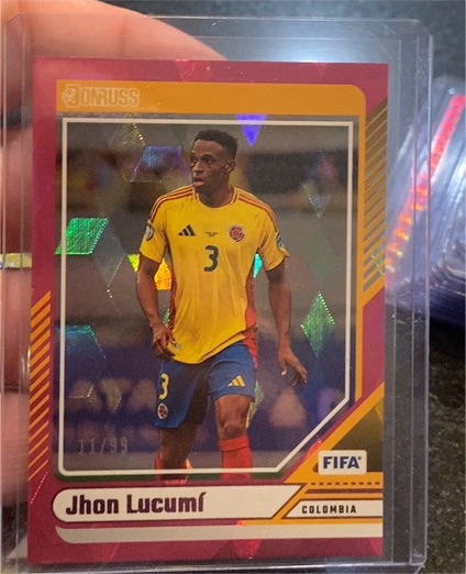 2024-25 Donruss #90 Jhon Lucumi — front