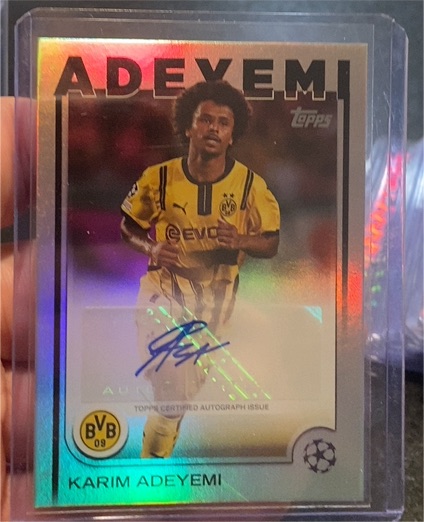 2024-25 Topps UEFA Club Competitions #105 Karim Adeyemi — front