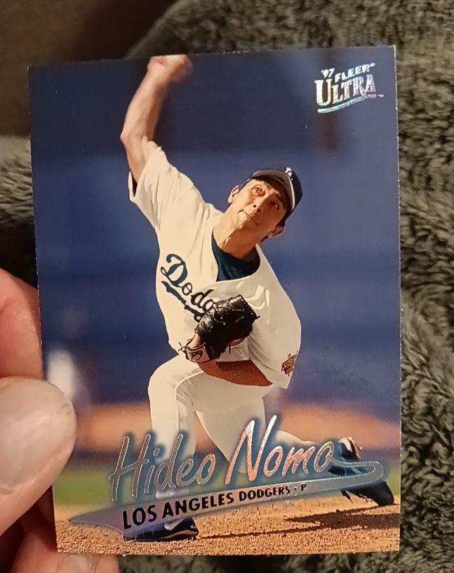 1997 Fleer Ultra Hideo Nomo — front