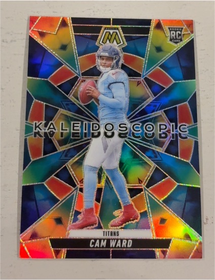 2025 Panini Mosaic Kaleidoscope RC Cam Ward — front