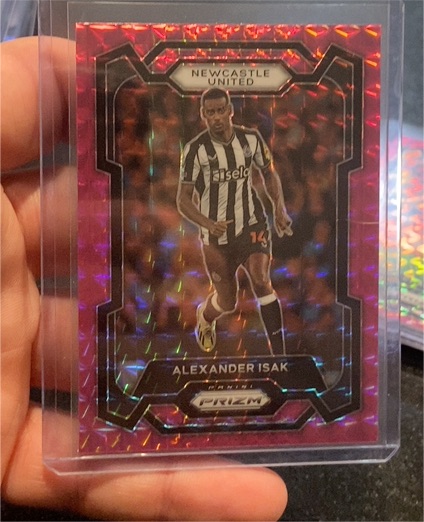 2023-24 Panini Prizm Premier League #64 Alexander Isak — front