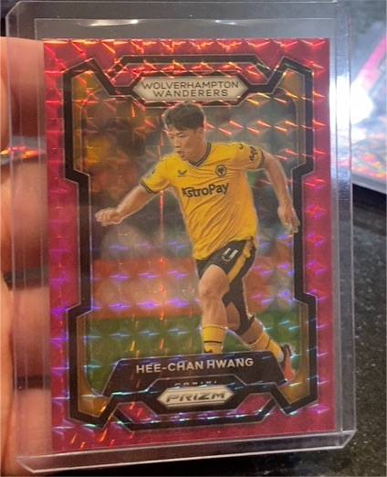2023-24 Panini Prizm Premier League #206 Hee-Chan Hwang — front