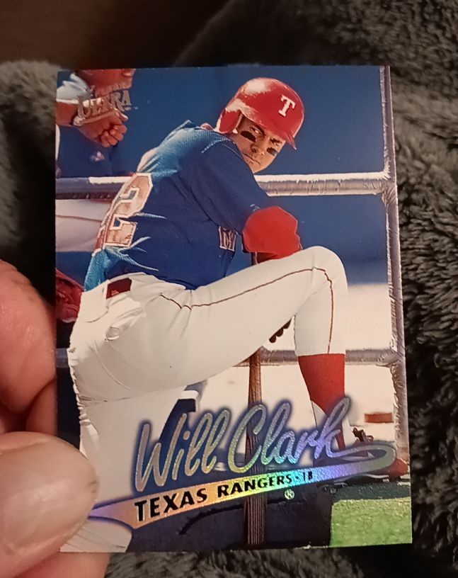 1997 Fleer Ultra #130 Will Clark — front