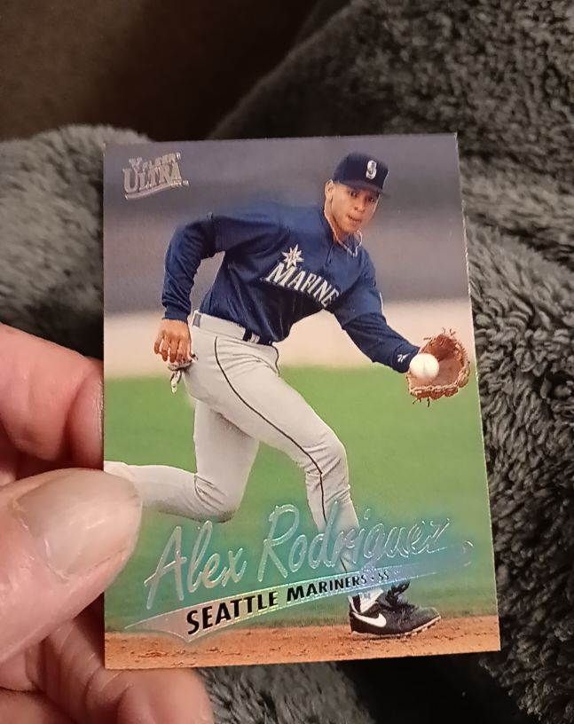 1997 Fleer Ultra #126 Alex Rodriguez — front