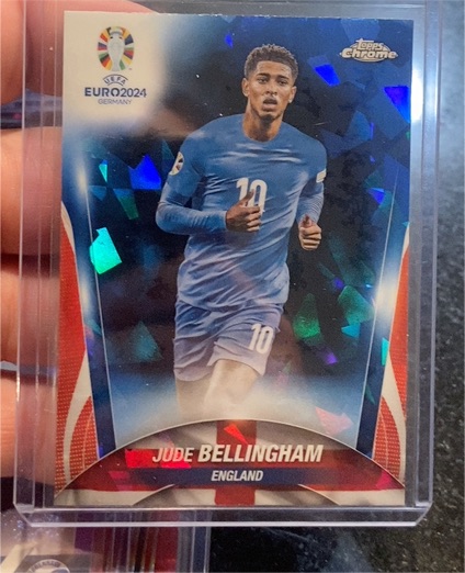 2024 Topps Chrome UEFA Euro #147 Jude Bellingham — front