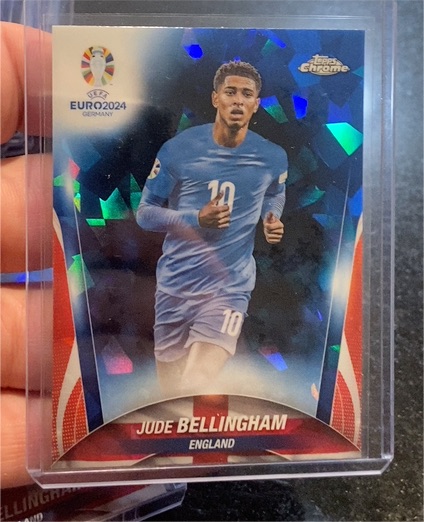 2024 Topps Chrome UEFA Euro #147 Jude Bellingham — front