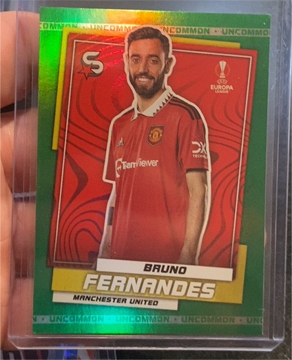 2022-23 Topps UEFA Superstars #169 Bruno Fernandes — front