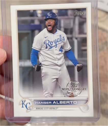 2022 Topps Series 1 #53 Hanser Alberto — front