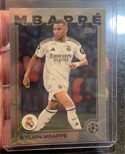 2024-25 Topps UEFA Club Competitions #1 Kylian Mbappé — front