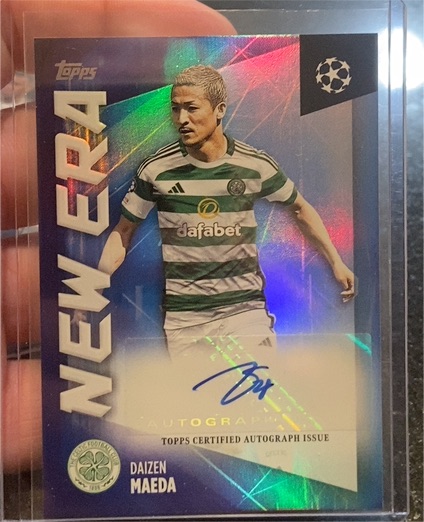2024-25 Topps UEFA Club Competitions #NE-8 Daizen Maeda New Era — front