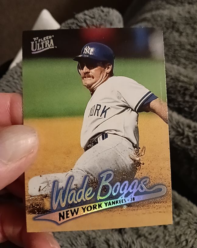 1997 Fleer Ultra Wade Boggs — front