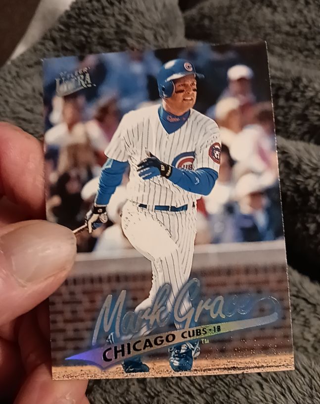 1997 Fleer Ultra Mark Grace # — front