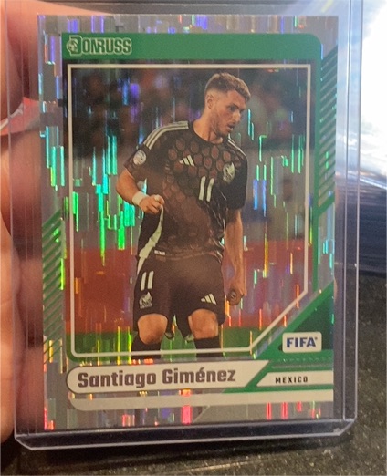 2024-25 Donruss Soccer #40 Santiago Giménez — front