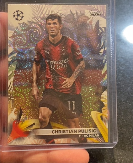 2023-24 Topps UEFA UCL Carnaval #42 Christian Pulisic — front