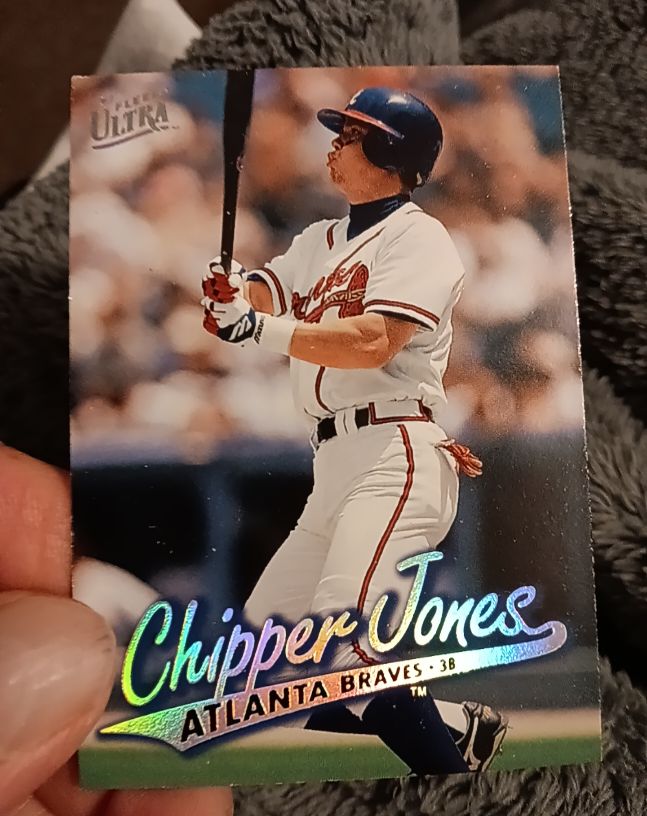 1997 Fleer Ultra #154 Chipper Jones — front