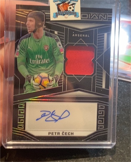 2023 Panini Obsidian #JA-PC Petr Cech — front