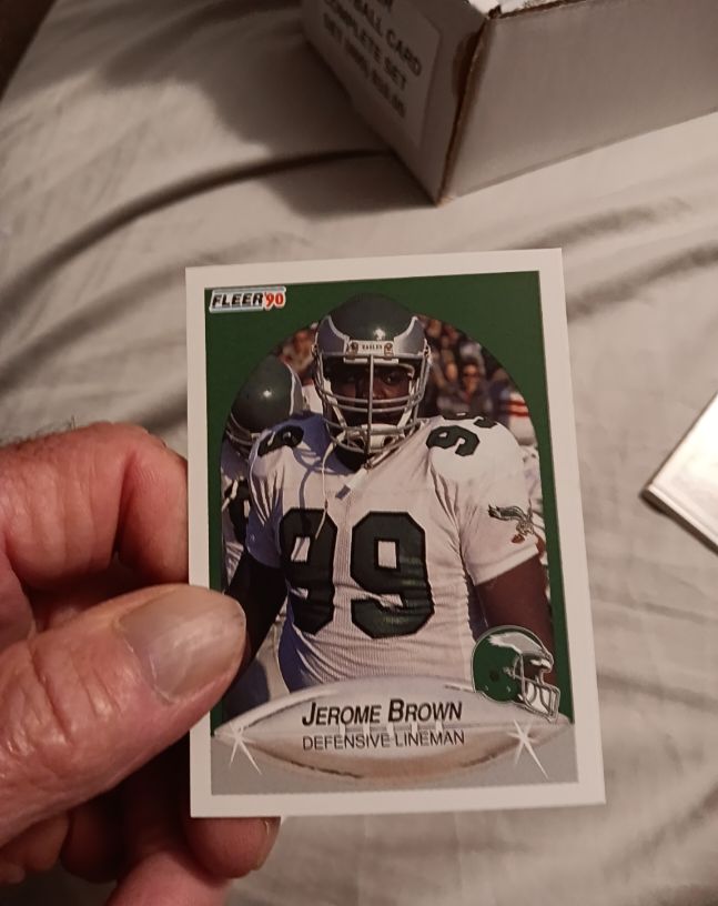 1990 Fleer #79 Jerome Brown — front