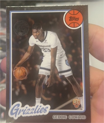 2025-26 Topps Basketball 45th Anniversary #80BK-58 Cedric Coward — front