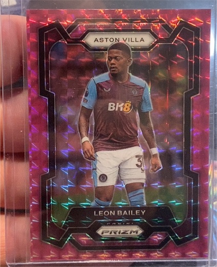 2023-24 Panini Prizm Premier League #110 Leon Bailey — front