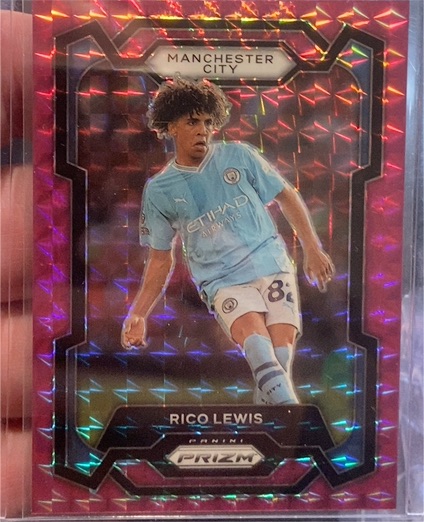 2023-24 Panini Prizm Premier League #9 Rico Lewis — front