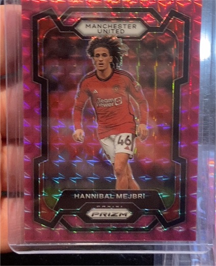 2023-24 Panini Prizm Premier League #46 Hannibal Mejbri — front