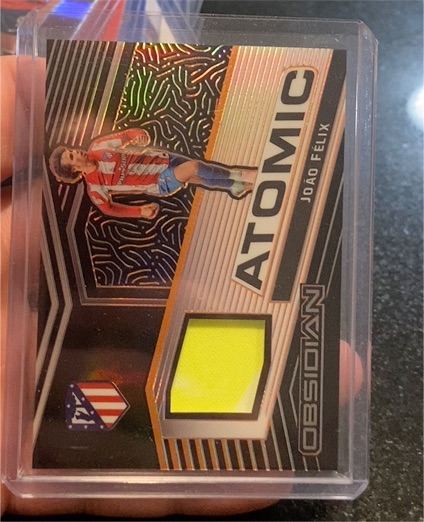 2021-22 Panini Obsidian Atomic #AM-JF Joao Felix — front