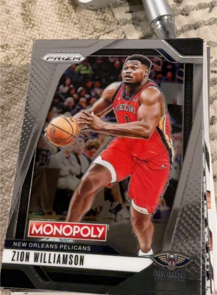 2024-25 Panini Prizm Monopoly #61 Zion Williamson — front