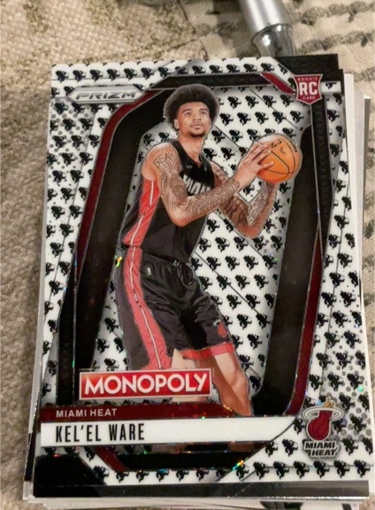 2024-25 Panini Prizm Monopoly #30 Kel'el Ware — front