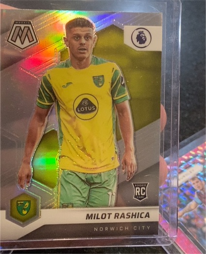 2021-22 Panini Mosaic Premier League #98 Milot Rashica — front