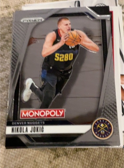 2024-25 Panini Prizm Monopoly #55 Nikola Jokic — front