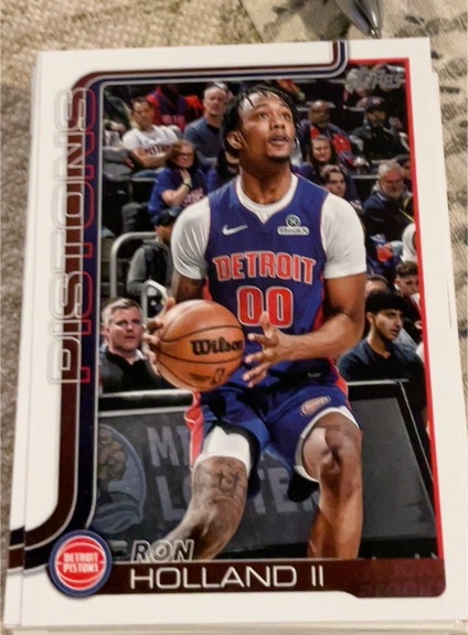2025-26 Topps #42 Ron Holland II — front