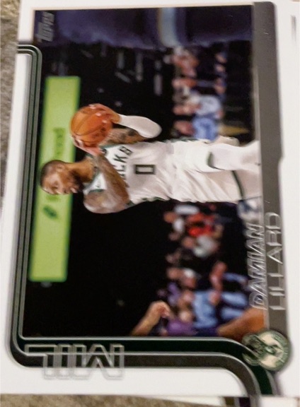 2025-26 Topps #55 Damian Lillard — front