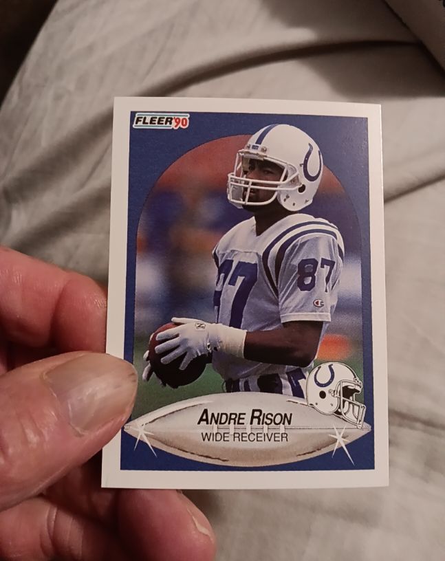 1990 Fleer #231 Andre Rison — front
