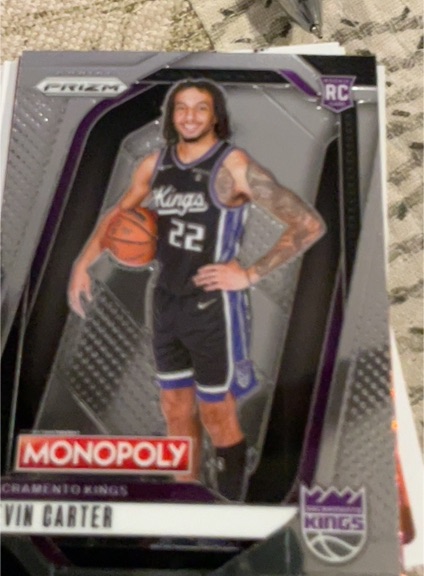2024-25 Panini Prizm Monopoly #39 Devin Carter — front