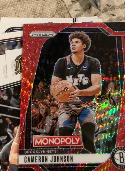2024-25 Panini Prizm Monopoly #53 Cameron Johnson — front