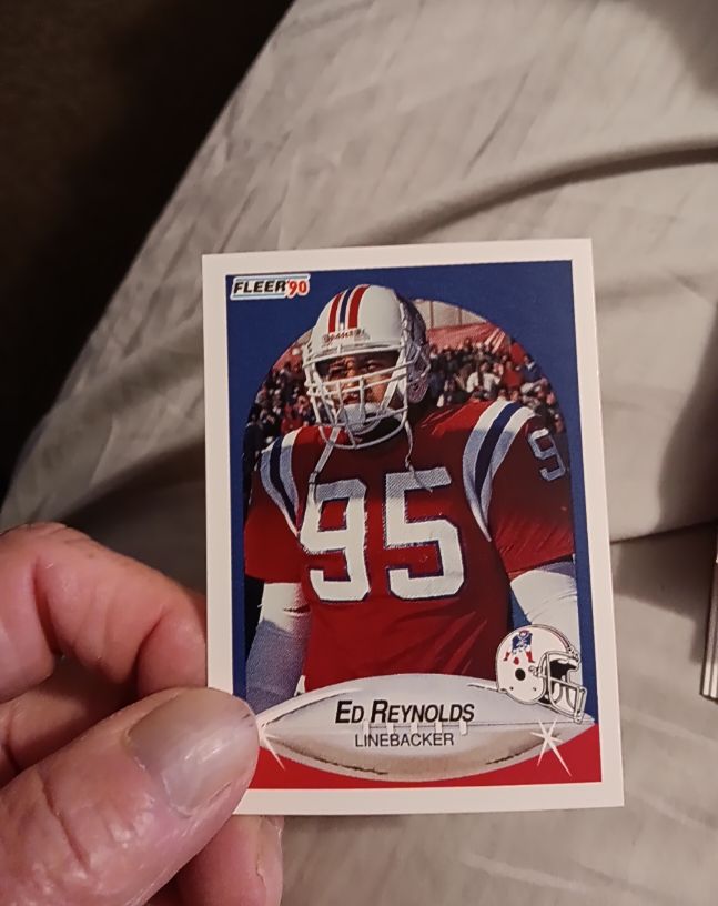 1990 Fleer #95 Ed Reynolds — front