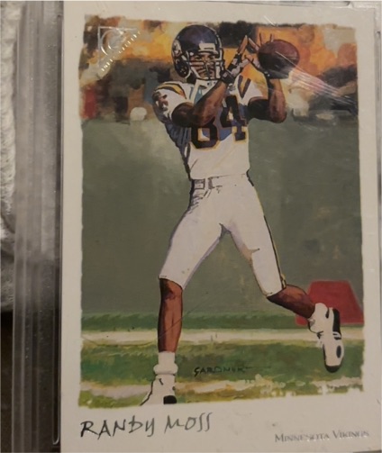 2002 Topps Gallery #21 Randy Moss — front