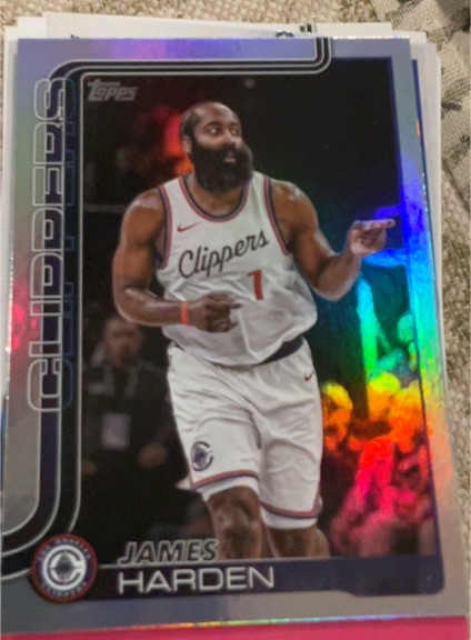 2025-26 Topps #143 James Harden — front