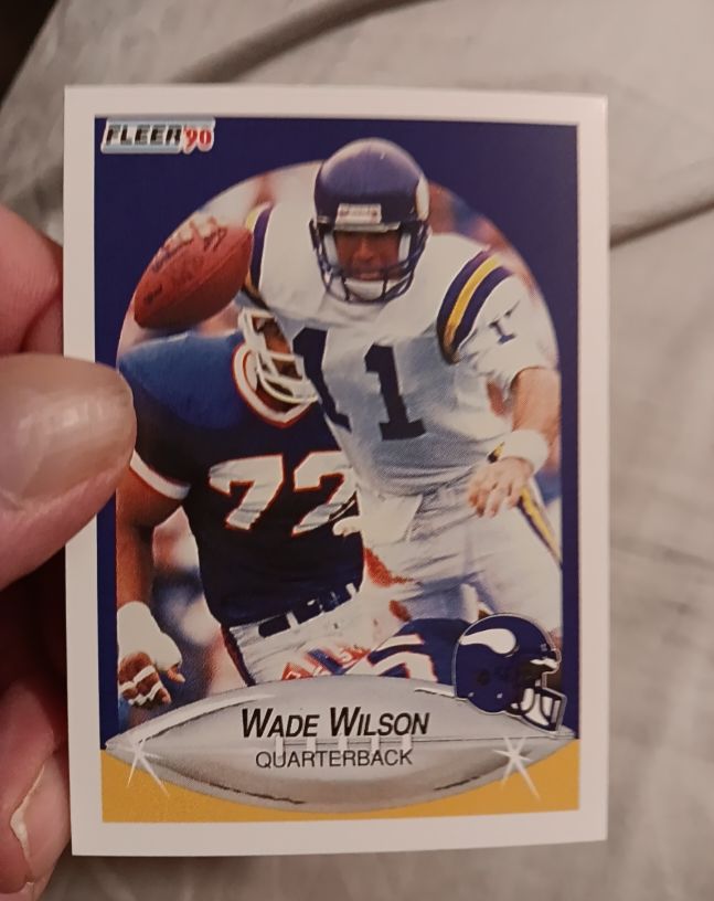 1990 Fleer #108 Wade Wilson — front