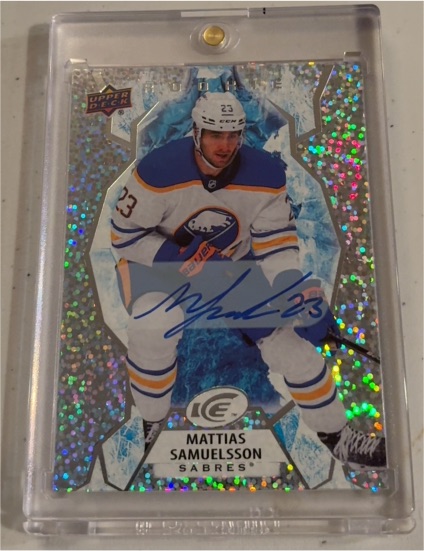 2021 Upper Deck Ice #119 Mattias Samuelsson — front