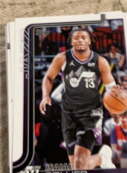2025-26 Topps #133 Isaiah Collier Utah Jazz — front
