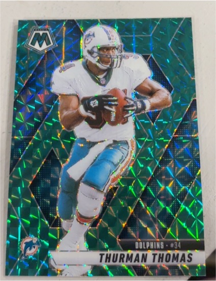 2020 Panini Mosaic #34 Thurman Thomas — front