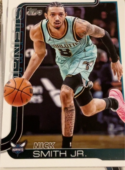 2025-26 Topps #72 Nick Smith Jr. — front