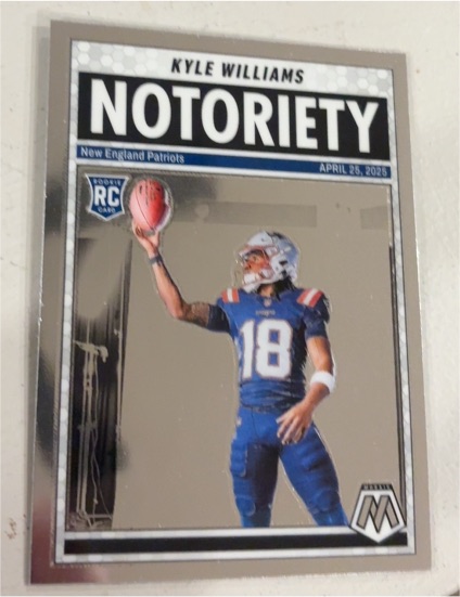 2025 Panini Mosaic Notoriety #23 Kyle Williams — front