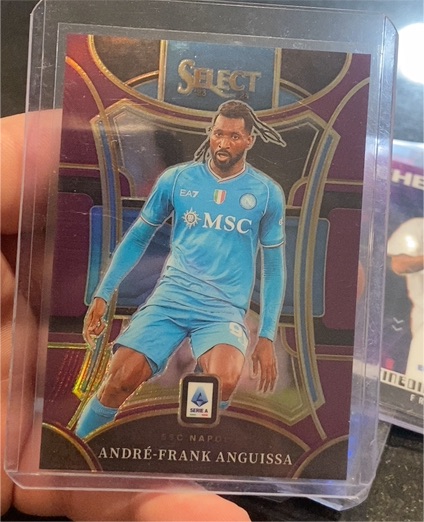 2023-24 Panini Select Serie A #SSC NAPO André-Frank Anguissa — front