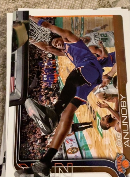 2025-26 Topps Season Tip Off #15 OG Anunoby — front