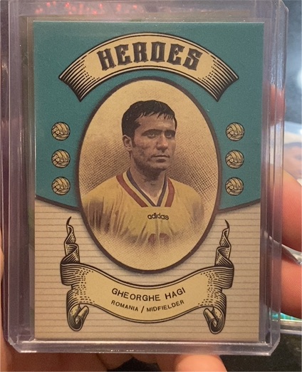 2024 Futera Vintage Heroes Gheorghe Hagi — front
